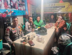 Kapolsubsektor Benhil Amankan Ramadhan Di Pos Singgah RW 09 Kelurahan Petamburan