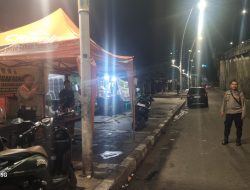 Kanit Propam Pengamanan Dan Monitoring Ramadhan Di Pos Singgah Jati Baru Raya Kelurahan Kampung Bali
