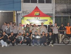 Kapolsek Metro Gambir Cek Kesiapan Pos Singgah Ramadhan di Petojo Utara