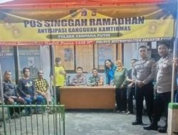 Pengamanan Pos Singgah Ramadhan 1446 H Di Wilayah Cempaka Putih