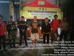 Patroli Dialogis di Petojo Utara, Polres Metro Jakarta Pusat Pastikan Situasi Kondusif