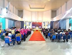 Danlanal Simeulue Hadiri Lepas Sambut PJ. Bupati Dengan Bupati dan Wakil Bupati Simeulue Periode 2025-2030