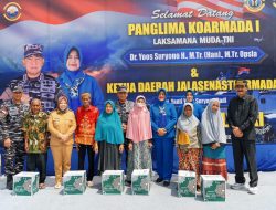Peletakan Batu Pertama Pembangunan Mako Lanal Kumai Oleh Pangkoarmada I, Perkuat Pengamanan Wilayah Perairan Kalimantan Tengah