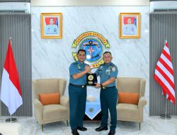 Komandan Lantamal I Terima Kunjungan Kerja Kepala Dinas Kesehatan TNI AL
