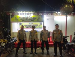 Patroli Ramadhan, Kanit Intelkam Cek Pos Singgah Ramadhan untuk Pastikan Keamanan Menjelang Sahur dan Setelah Subuh