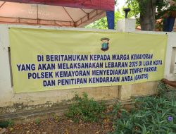 Mudik Tenang, Polsek Kemayoran Buka Layanan Parkir dan Titip Barang Gratis Selama Lebaran