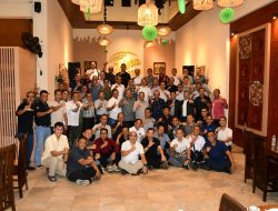 Komandan Lanal Bandung Laksanakan Buka Puasa Bersama Sasis Sesko TNI LIII Matra Laut Tahun 2025