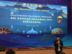 Pererat Silaturahmi, Danlantamal I Beserta PJU Lantamal I Hadiri Buka Puasa Bersama Pimpinan Bank BRI Regional Office Medan
