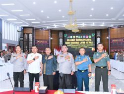 Jalin Sinergitas, Danlantamal I Hadiri Rapat Koordinasi Lintas Sektoral Di Polda Sumatera Utara