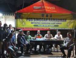 Pengamanan Wilayah di Pos Singgah Ramadhan Roxy Berjalan Kondusif