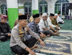 Danlanal Bintan Ikuti Safari Ramadhan Bersama Pemko Tanjungpinang di Masjid Al Huda Senggarang