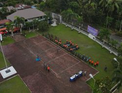 Kesiapsiagaan Maksimal, Lanal Tanjung Balai Asahan Gelar Apel Kontijensi