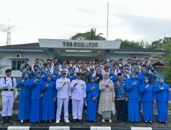 Komandan Lanal Dabo Singkep Beri Penghormatan Terakhir Untuk Prajurit dan ASN Terbaik Yang Purna Bakti