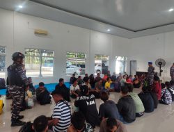 TNI AL Beraksi Selamatkan 71 PMI Non Prosedural Dari Jaringan Penyelundupan Melalui Jalur Laut