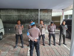 Pengamanan Giat Santunan Anak Yatim Di Kediaman H. Djan Farid Jalan Talang