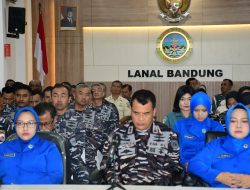 Pangkalan TNI Bandung Ikuti Pengarahan Pangkoarmada RI Secara Virtual