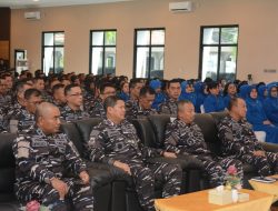 Danlanal Simeulue Hadiri Pengarahan Pangkoarmada RI di Tanjung Pinang