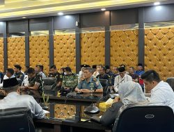 Danlanal Bintan Hadiri Rapat Koordinasi Pimpinan Daerah Dalam Rangka Menyambut Hari Raya Idul Fitri 1446H/2025M