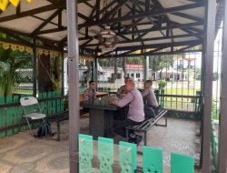 Polsek Metro Gambir Siagakan Patroli di Pos Pam Tenda Betawi untuk Antisipasi Rute Kenegaraan
