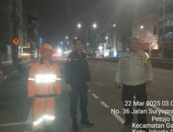 Polsek Metro Gambir Gelar Patroli Dialogis di Jati Baru, Pastikan Keamanan Wilayah Tetap Kondusif