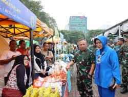 Komandan Lantamal I Beserta Ketua Korcab DJA I Hadiri Bazar Murah Secara Serentak Dalam Rangka Menyambut Hari Raya Idul Fitri 1446H/2025M