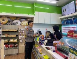 Patko 1052 Unit Samapta Patroli Siang Hari Pemukiman Sambangi Mini Market