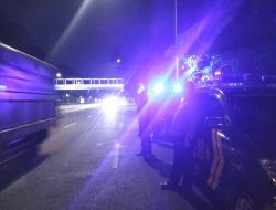 Polsek Sawah Besar Kepung Jl. Gunung Sahari Raya Cegah Balapan Liar dan Sahur On The Road Liar