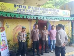 Polres Metro Jakarta Pusat Tingkatkan Pengamanan, Personel Siaga di Pospam Cempaka Putih