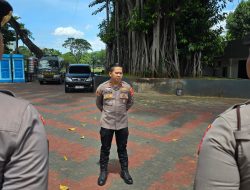 Kasubnit Reskrim Pimpin Apel Pengamanan Antisipasi Unras Di Gedung DPR RI Selama Ramadhan Dan Idul Fitri