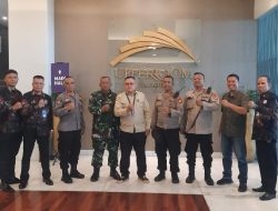 Sinergritas TNI-Polri Pengamanan Ibadah Kebaktian Minggu Di Gedung Annex Building Menteng