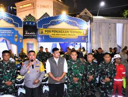 Pastikan Perayaan Malam Takbiran Berlangsung Aman, Danlantamal I Ikuti Patroli Skala Besar Bersama Forkopimda Sumut