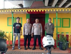 Personel Polri Siaga Idul Fitri Di Pos Pam Ops Ketupat Jaya – 2025 Polsek Metro Tanah Abang 