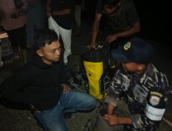 Wujud Sinergitas TNI-Polri dan Pemerintah Daerah, Lanal Dabo Singkep Gelar Pengamanan Bersama di Desa Wisata Pulau Berhala