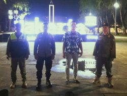 Sinergitas Patroli Malam Tiga Pilar Sawah Besar Cegah Gangguan Kamtibmas