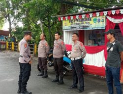 Apel Pengamanan Pos Pam Ketupat Jaya 2025 Kota Paris Hari Ke-3 Lebaran