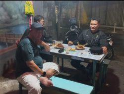 Bhabinkamtibmas Cikini Bersama Warga Pemantauan Perbatasan Kwitang-Kalipasir Pasca Hari Raya Idul Fitri 1446 H / 2025 M