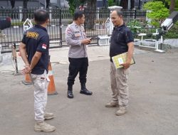 Sat Binmas Polres Metro Jakarta Pusat Sambangi Satpam Kimia Farma, Beri Himbauan Kamtibmas