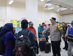 Kapolres Pelabuhan Tanjung Priok, Cek dan Kontrol Pengamanan Arus Balik Lebaran Penumpang Kapal