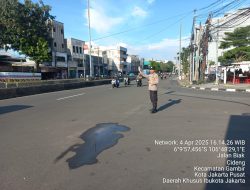 Polsubsektor Roxy Hadir di Tengah Masyarakat, Amankan Arus Lalin Saat Kelengangan Libur Panjang