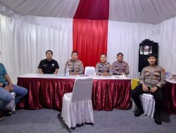 Kekompakan Polsek Sawah Besar Dalam Apel Di Pos Pam Operasi Ketupat Jaya 2025 Istiqlal