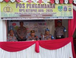 Monitoring Pemukiman Pasca Idul Fitri di Pos Pengamanan Ops Ketupat Jaya 2025 Kota Paris Cegah Gangguan Kamtibmas
