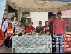 Antisipasi Kejahatan Pasca-Lebaran, Polsek Johar Baru Bersama 3 Pilar Gencar Patroli Rumah Kosong