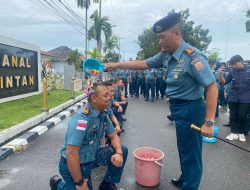 Tujuh Orang Prajurit Lanal Bintan Resmi Menyandang Pangkat Baru