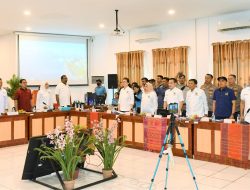 Dukung Program DPR RI, Lantamal I Hadir Dalam Kunjungan Kerja DPR RI Komisi IV di Pelabuhan Perikanan Samudera Belawan