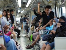 KAI Layani Lebih dari 6,3 Juta Pengguna LRT Jabodebek pada Triwulan Pertama 2025