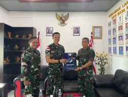 Danlanal Bintan Terima Kunjungan Dansatrad 213 Tanjungpinang