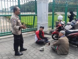 Polisi Jaga Keamanan Aksi Unjuk Rasa di Monas, Kapolres dan Kapolsek Tegaskan Fokus Pada Ketertiban