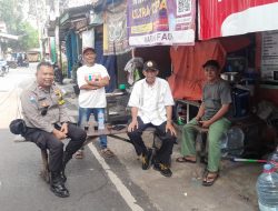 Bhabinkamtibmas Duri Pulo Sambangi Warga, Sampaikan Pesan Kamtibmas dan Upaya Cooling System