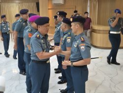 Danlanal Bintan Hadiri Serah Terima Jabatan Inspektorat Koarmada I