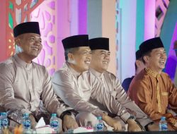 Danlanal Bintan Hadiri Penutupan MTQH Ke XIV Yang Dihadiri Ustads H. Abdul Somad
